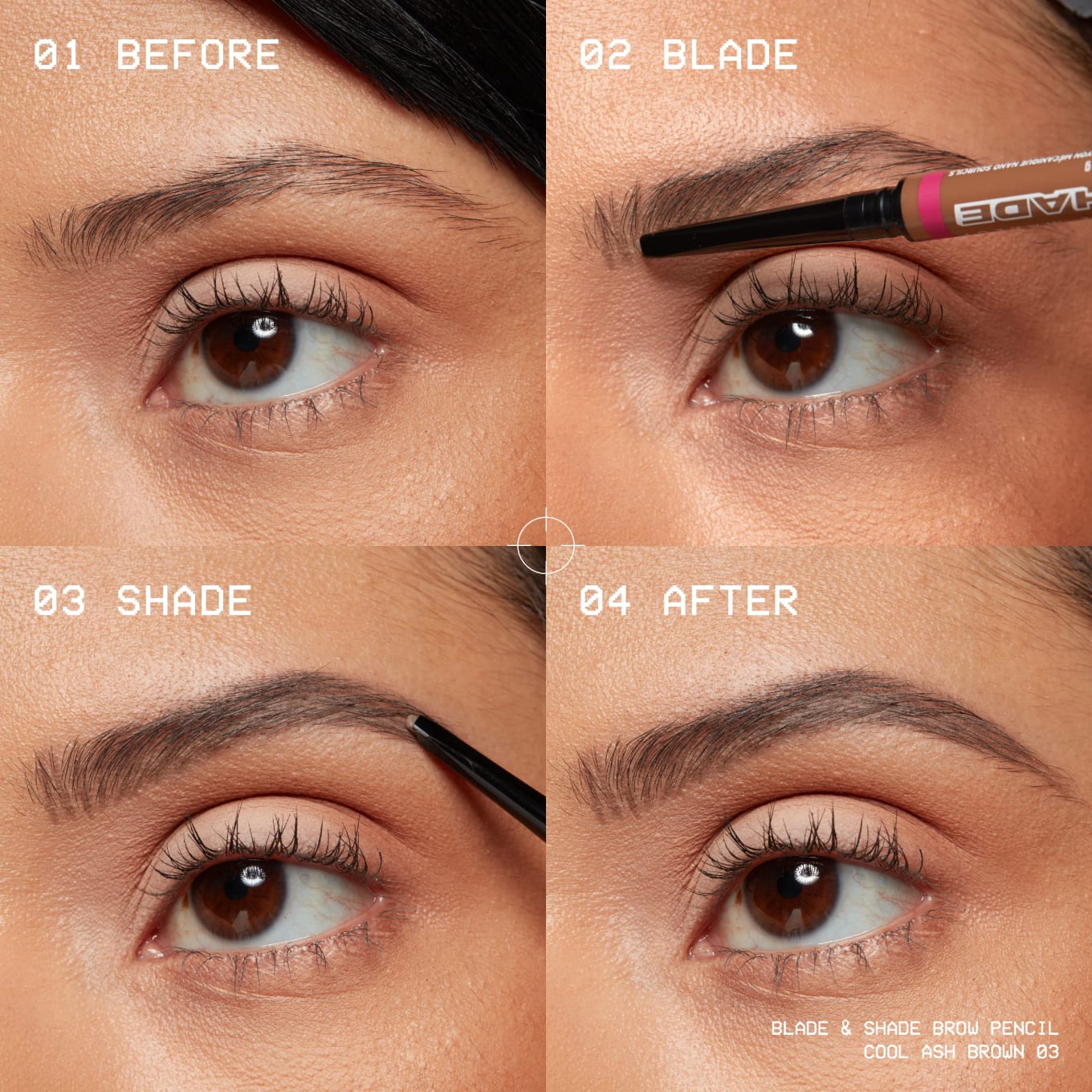 NYX Professional Makeup Blade & Shade Brow Pen 0,1 g 08 Chocolate NYX Professional Makeup