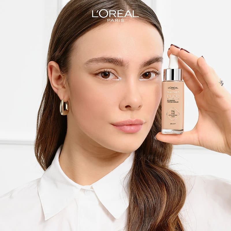 L'Oréal Paris True Match Nude Plumping Tinted Serum 30 ml Light 2-3 LOreal Paris