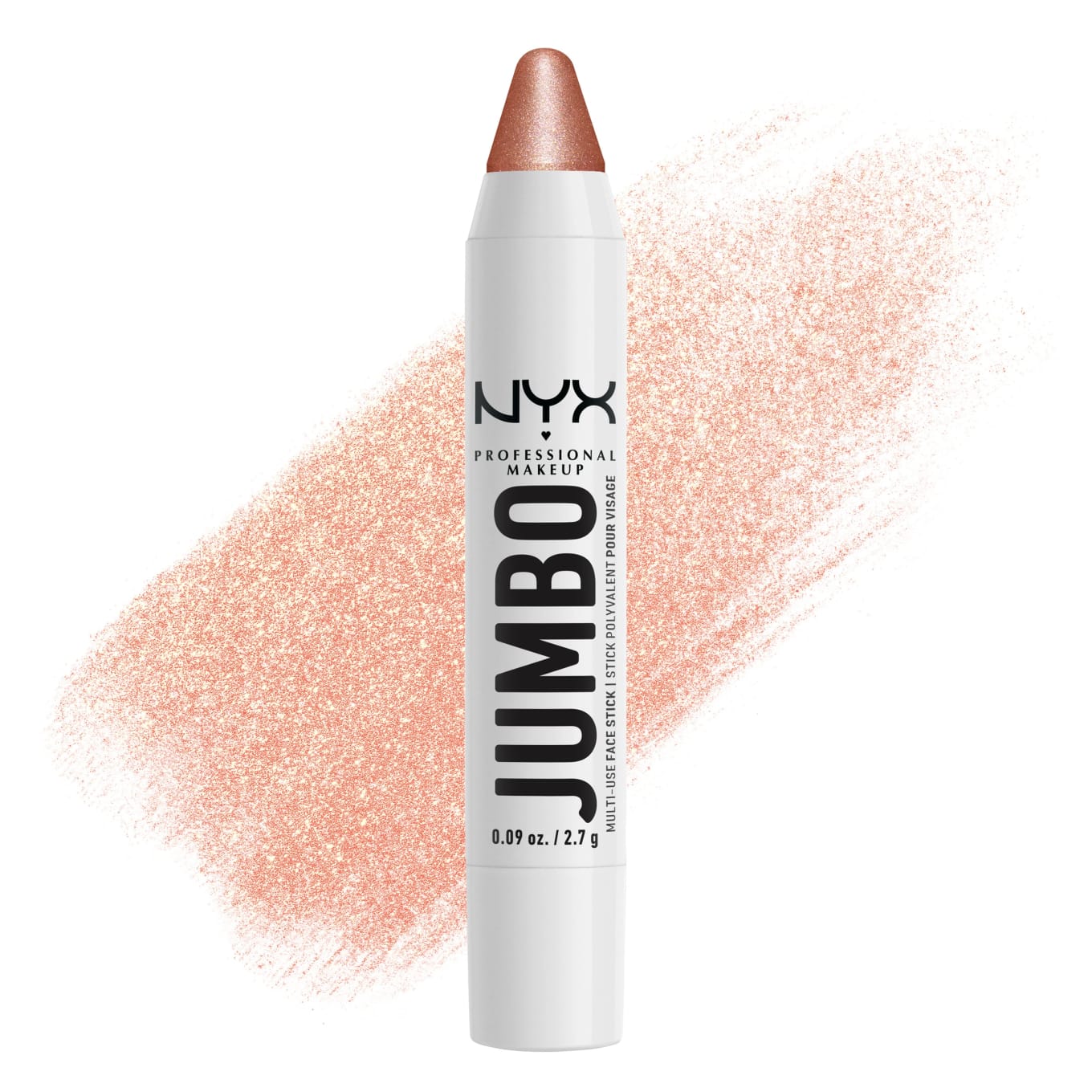 NYX Professional Makeup Jumbo Multi-Use Highlighter Stick 2,7 g 01 Coconut Cake NYX Professional Makeup