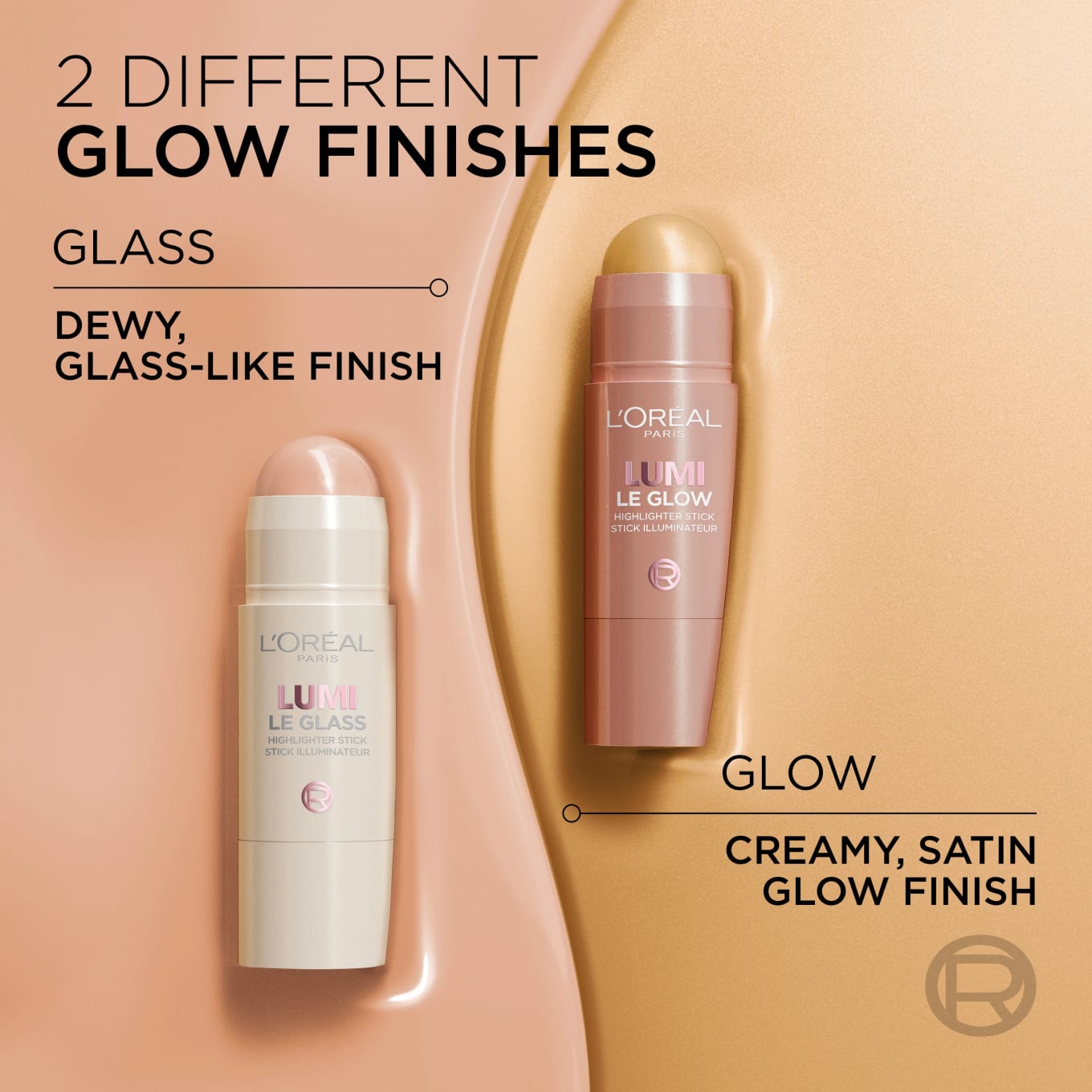 L'Oréal Paris Lumi Le Glass Highlighter Stick 7 g 630 Glowy Creme Chic LOreal Paris