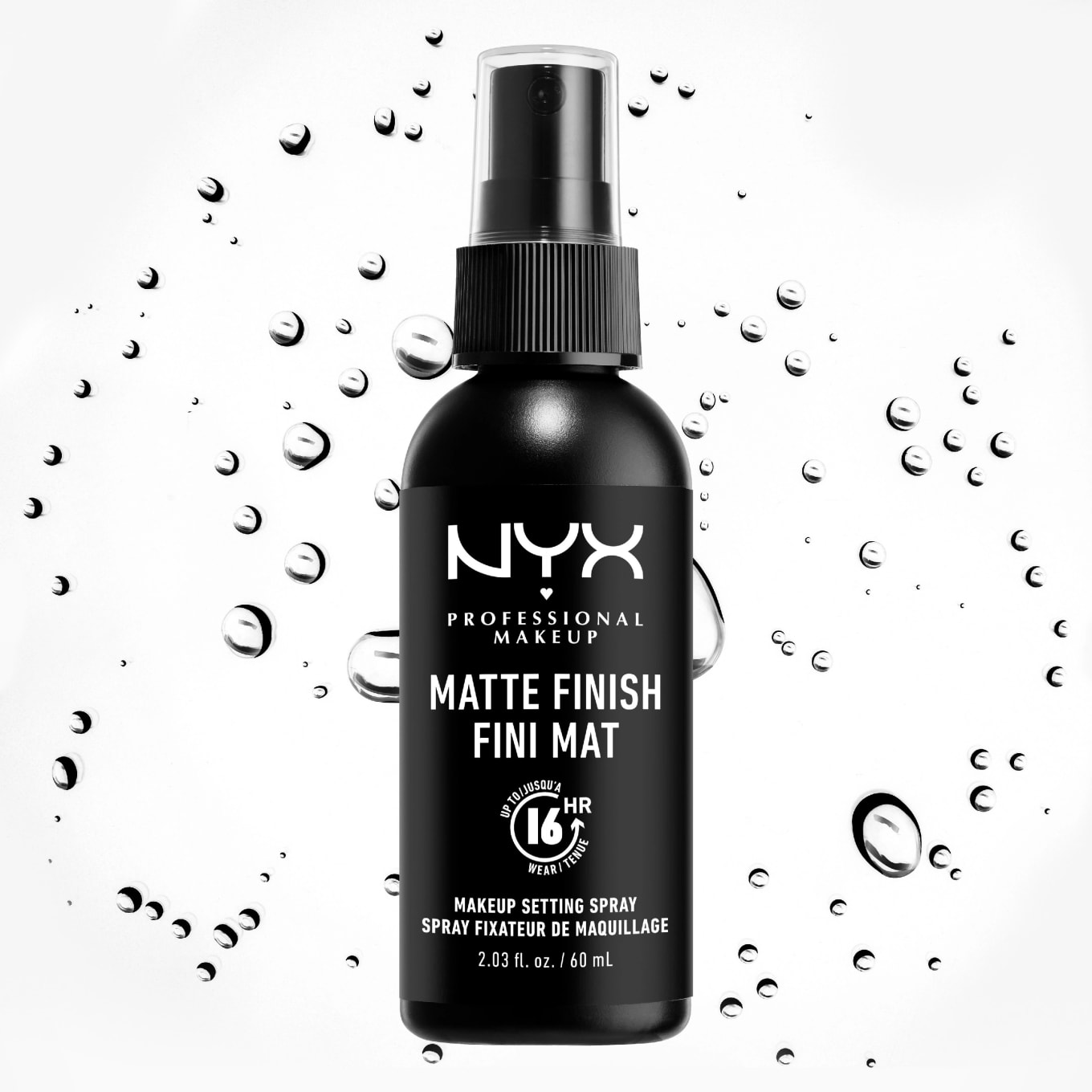 NYX Professional Makeup Make Up Setting Spray Matte Finish/Long Lasting 1 60 ml NYX Professional Makeup
