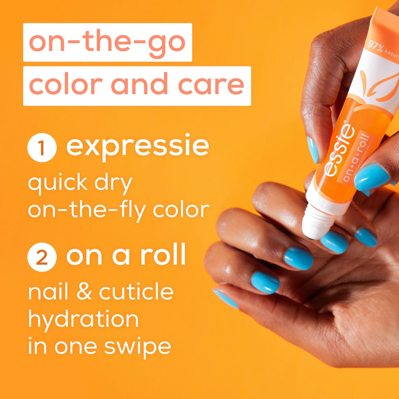 Essie On-A-Roll Apricot Cuticle Oil 13,5 ml Essie