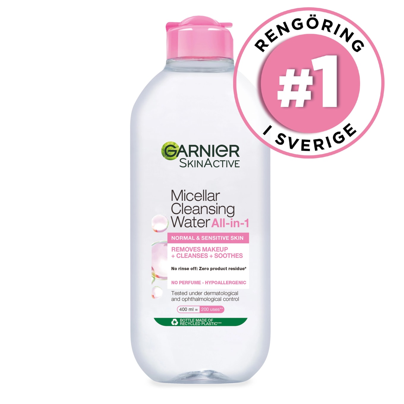 Garnier SkinActive Micellar Cleansing Water Normal & Sensitive Skin 400 ml Garnier