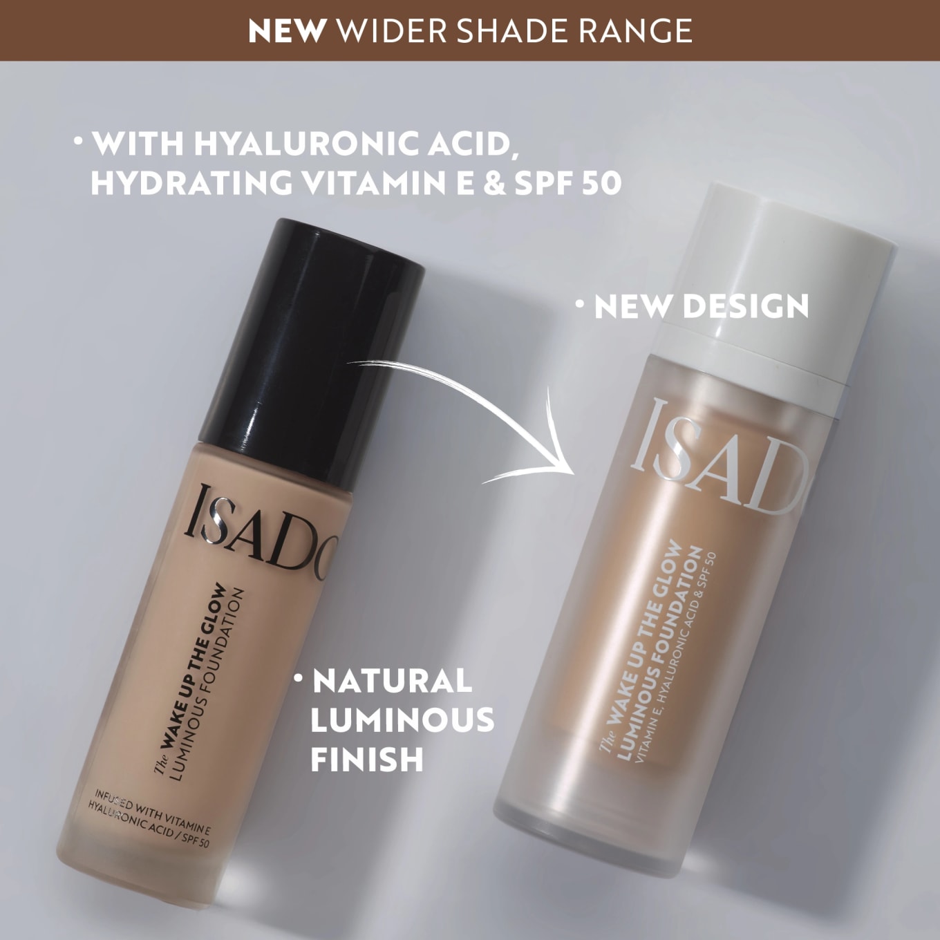 IsaDora Wake Up the Glow Luminous Foundation 30 ml 1C Cool IsaDora