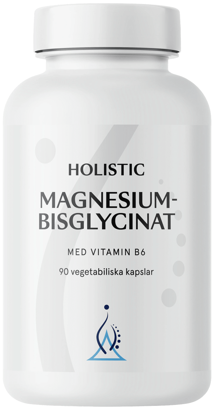 Holistic Magnesiumbisglycinat 100 mg 90 kapslar Holistic