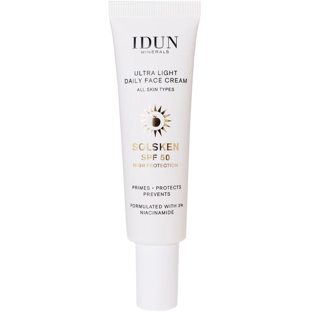 IDUN Minerals Solsken SPF50 Primer & Face Cream 30 ml IDUN Minerals