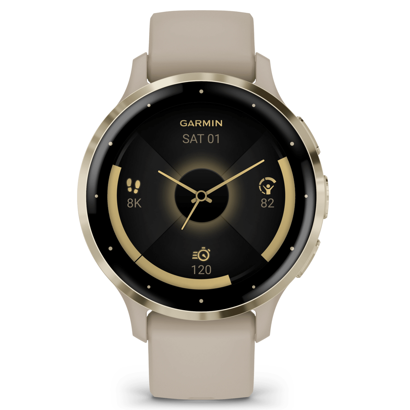 Garmin Venu 3S Smartwatch French Gray/Soft Gold Garmin