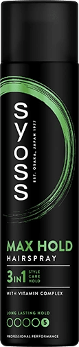 Syoss Max Hold Hårspray 400 ml Syoss