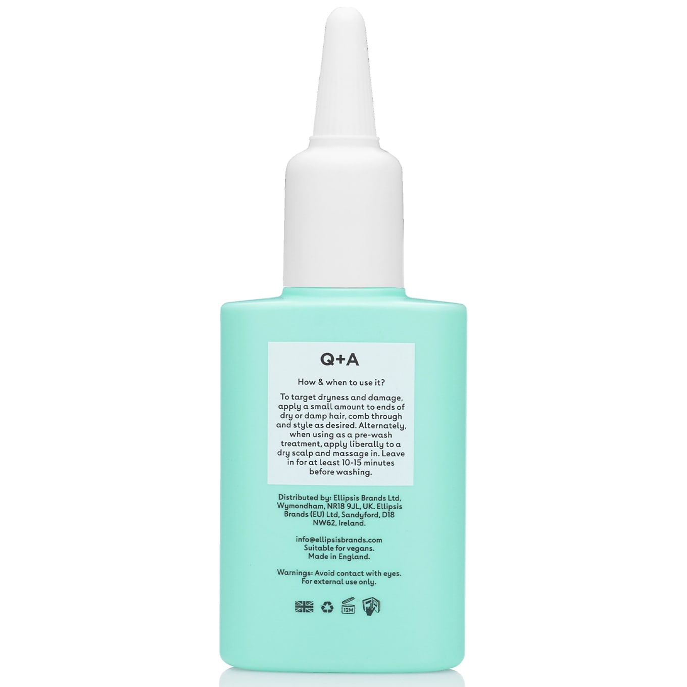 Q+A Nourishing Hair + Scalp Oil 50 ml Q+A