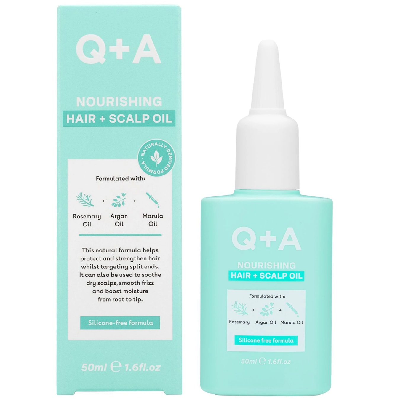 Q+A Nourishing Hair + Scalp Oil 50 ml Q+A