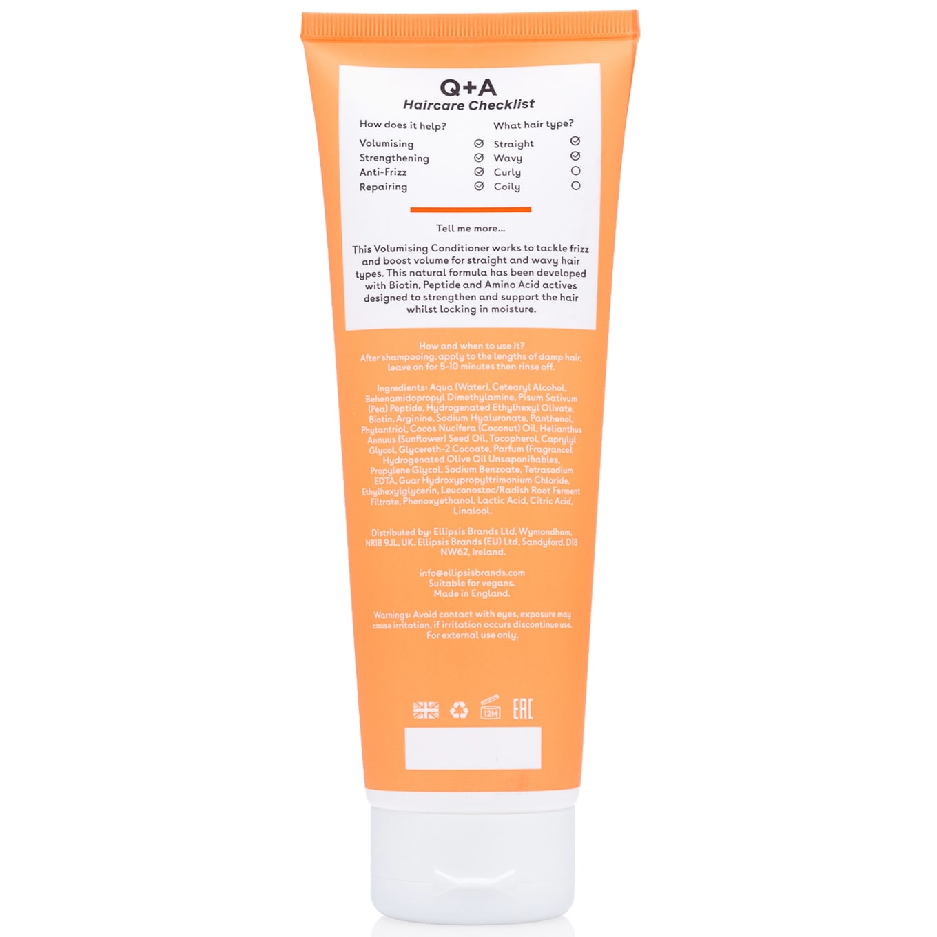 Q+A Volumising Conditioner 250 ml Q+A