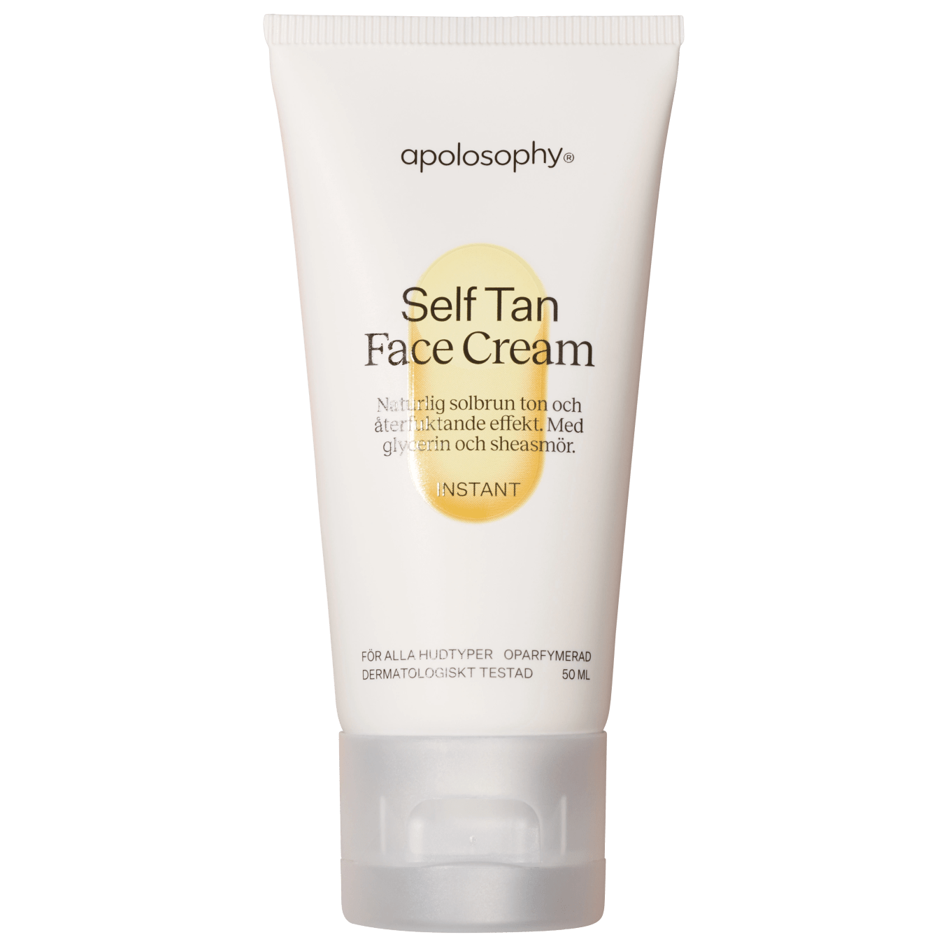 Apolosophy Self Tan Face Cream Oparfymerad 50 ml Apolosophy