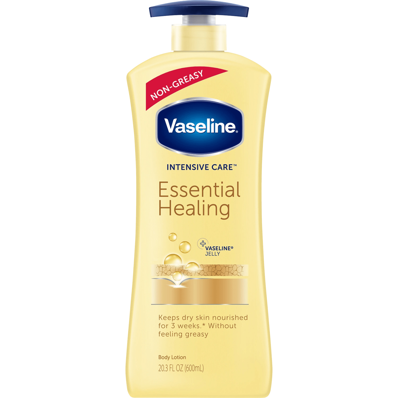 Vaseline Hudlotion Essential Healing 600 ml Vaseline