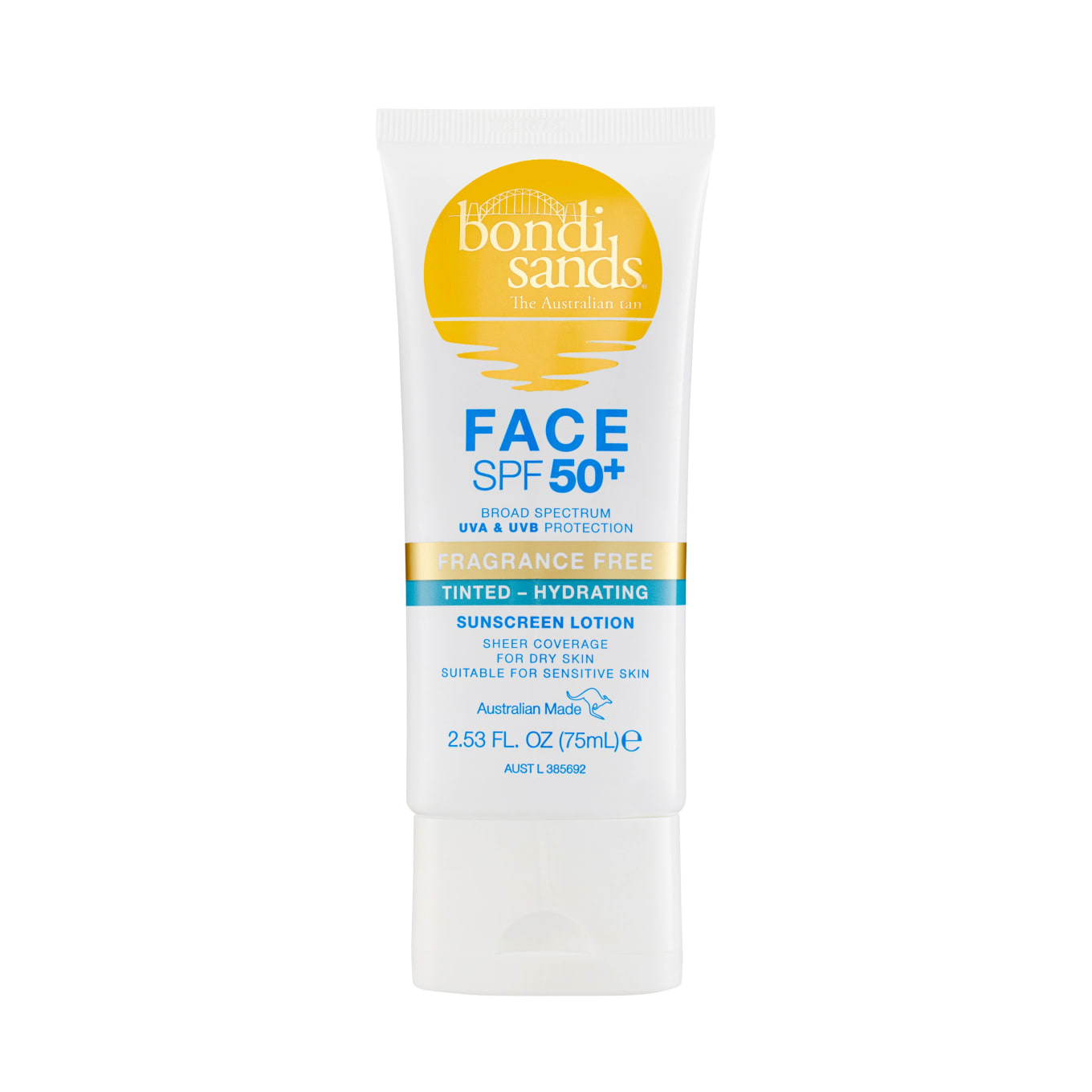 Bondi Sands Spf 50+ Everyday Face Lotion Tinted 75ml Bondi Sands