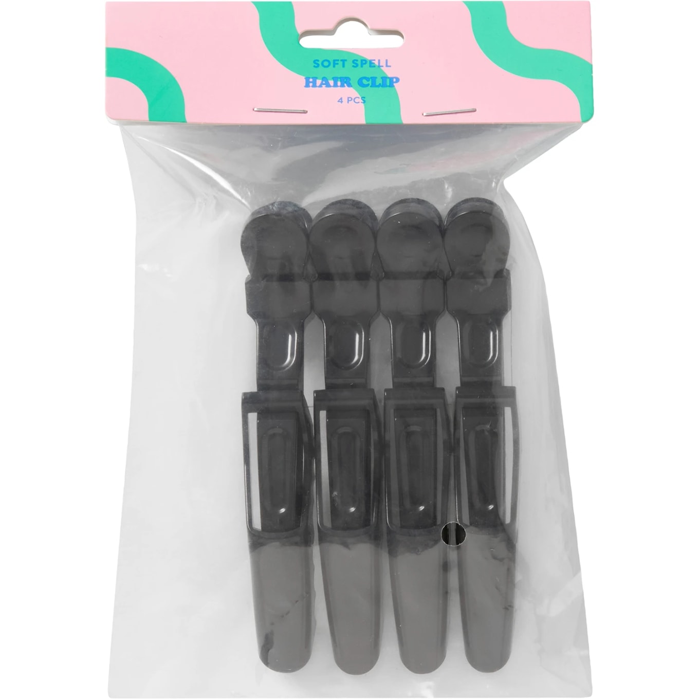 Soft Spell Hair Clip Crocodile 4-pack Soft Spell