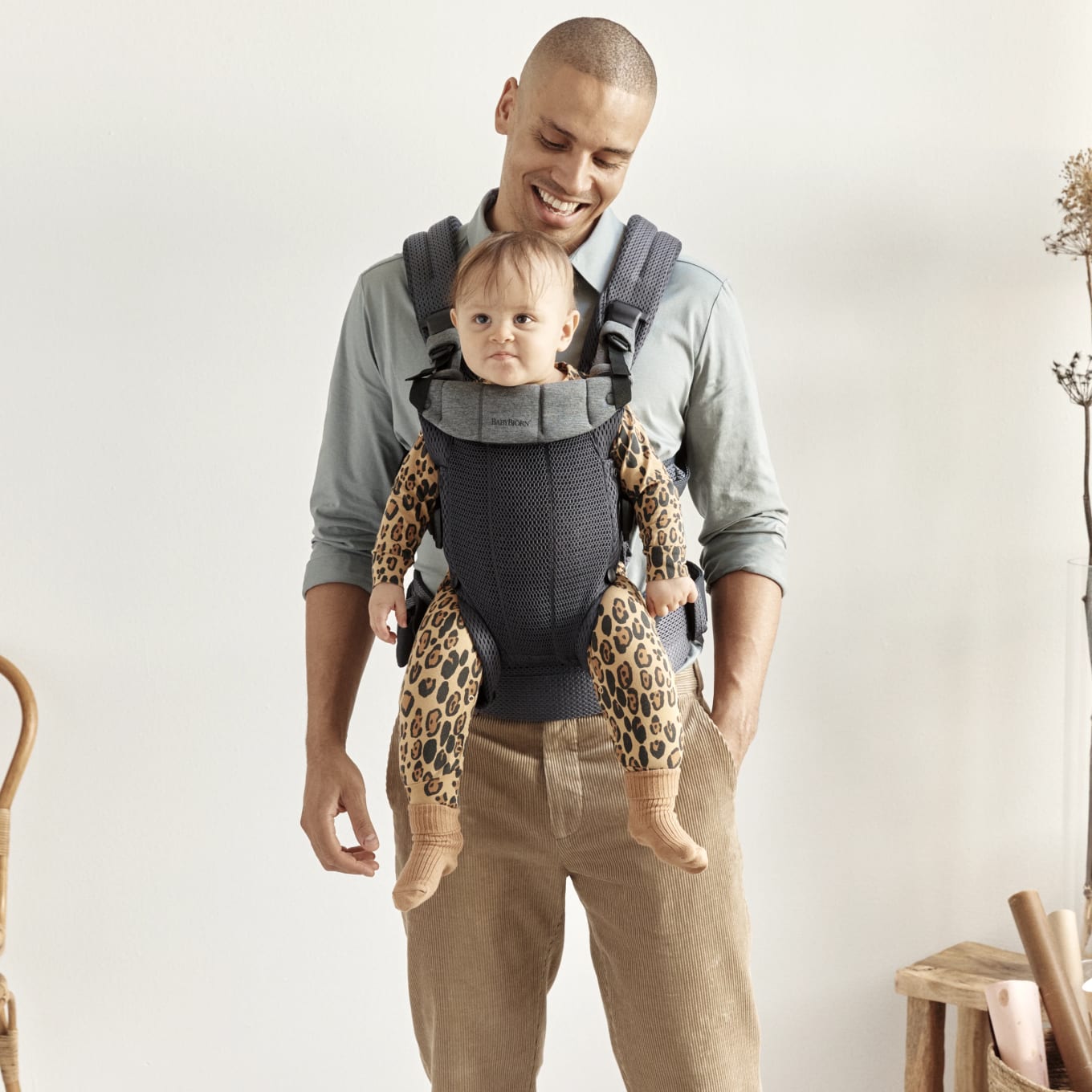BabyBjörn Bärsele Harmony 3D Mesh Antracitgrå Babybjörn