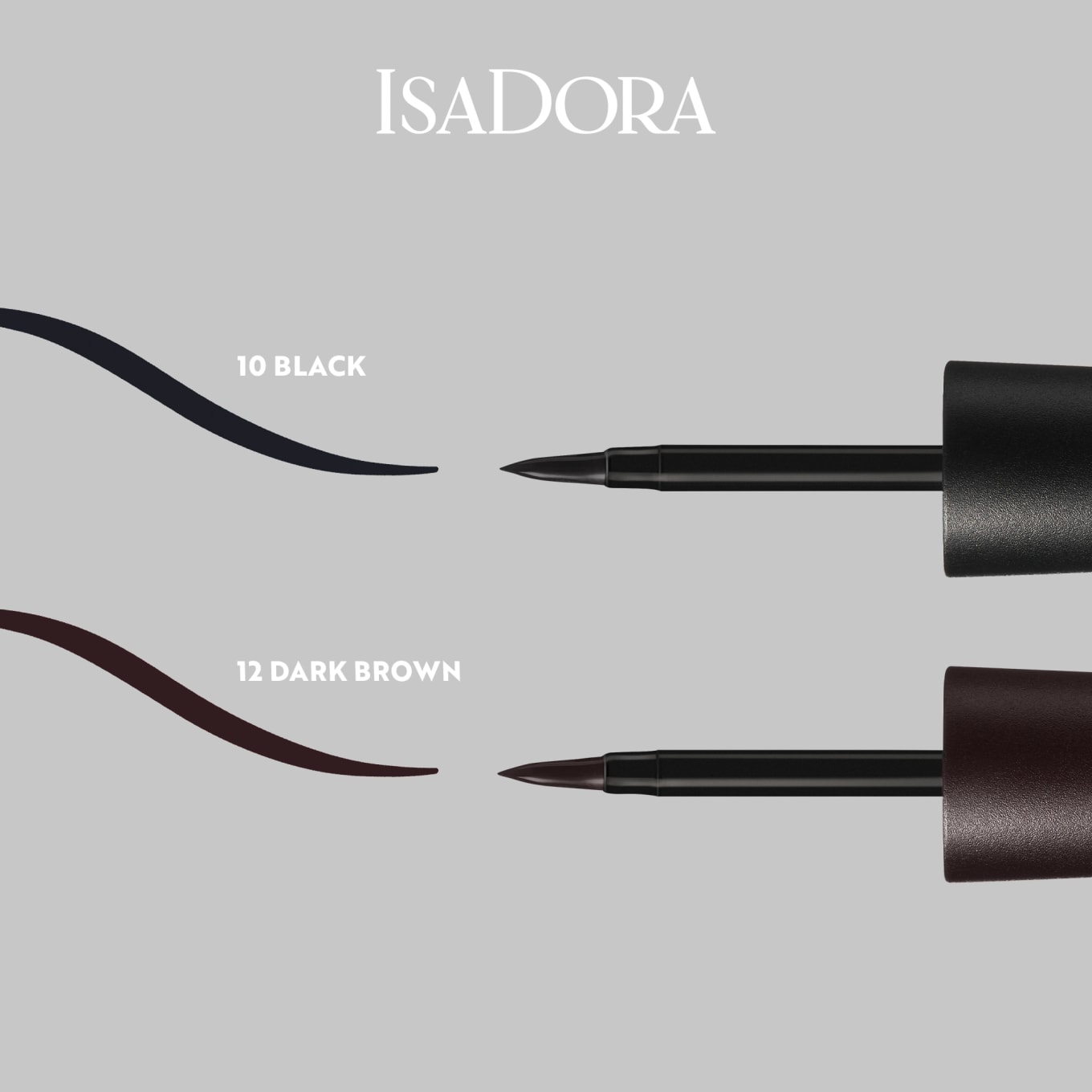 IsaDora Colorful Eyeliner 2,5 ml  12 Dark Brown IsaDora