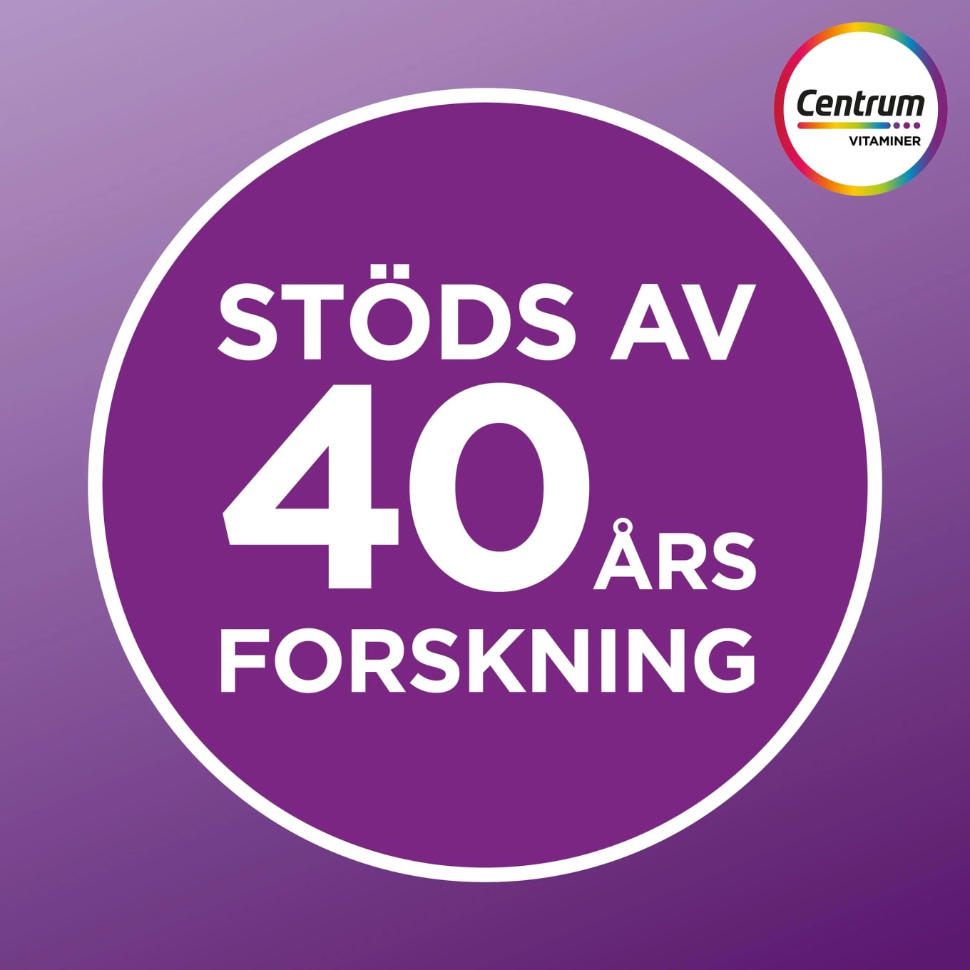 Centrum Immuno Multivitamin + Mjölksyrabakterier 60 st centrum