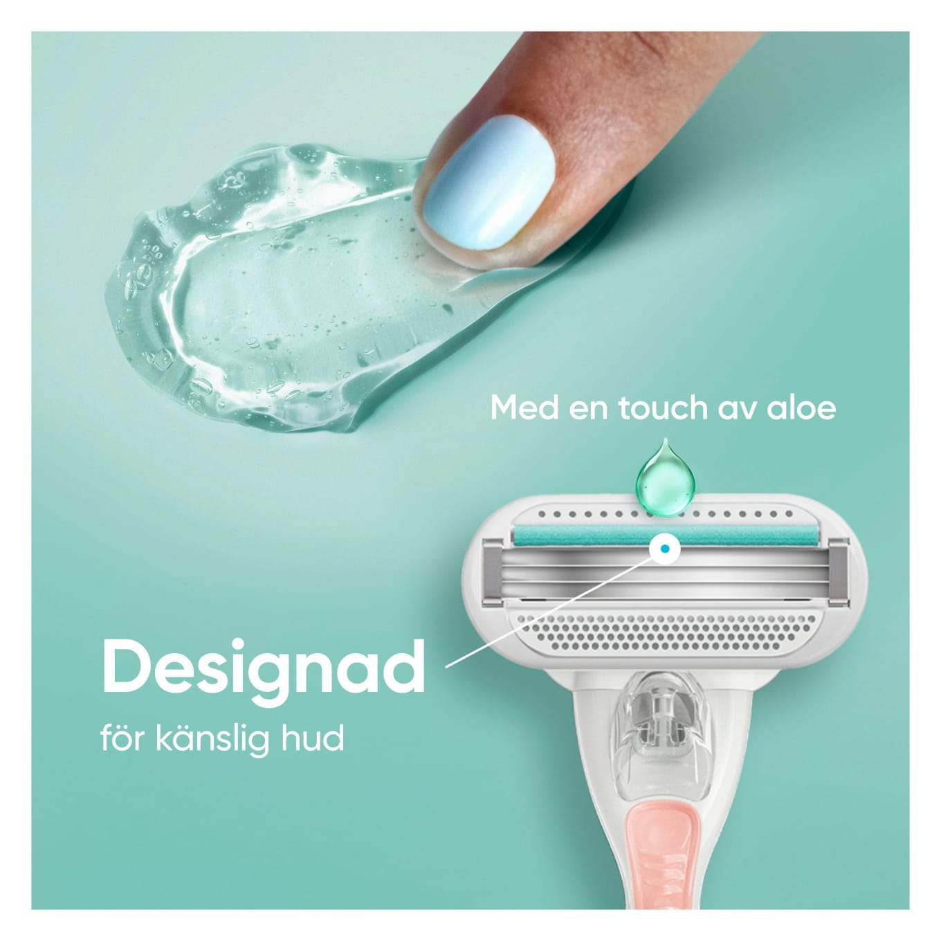 Venus Smooth Sensitive Razor 2-pack Venus