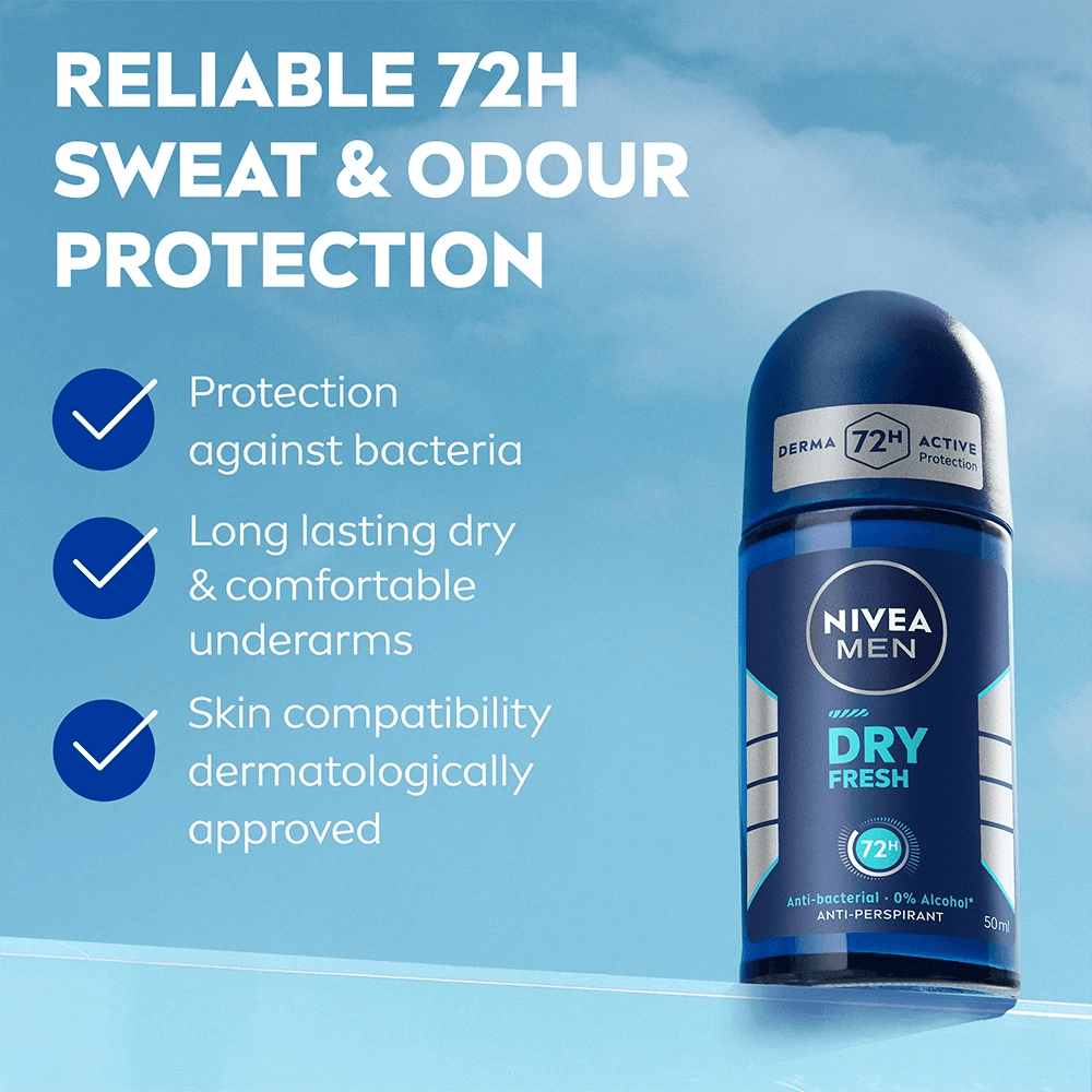 Nivea Men Dry Fresh Roll On 50 ml Nivea