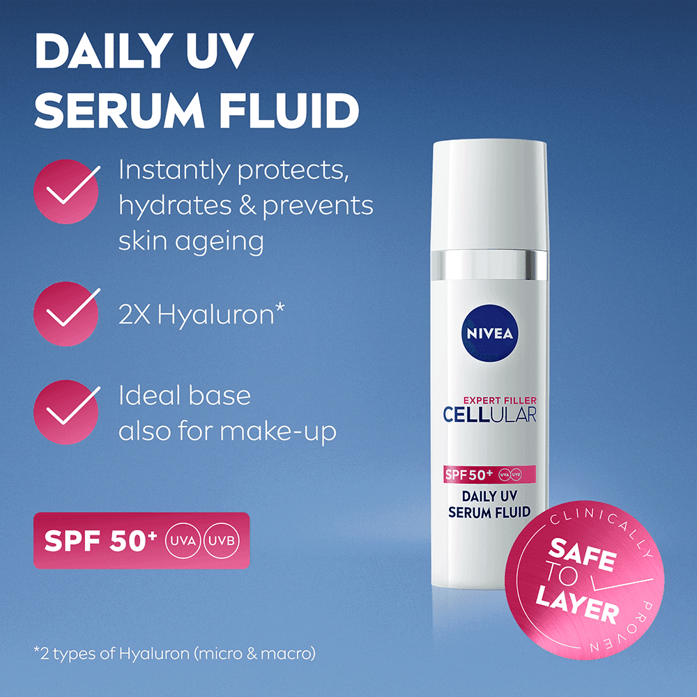 Nivea Cellular Expert Filler SPF50 Daily UV Serum Fluid 30 ml Nivea