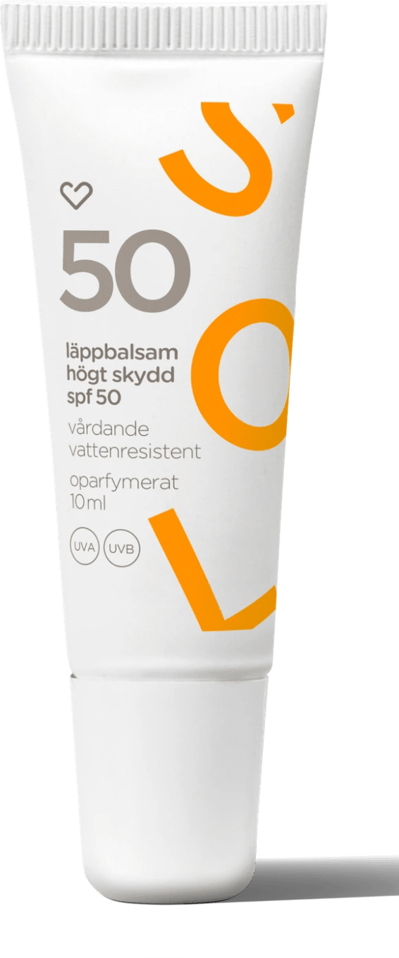 Hjärtats Läppbalsam SPF50 Oparfymerad 10 ml Hjärtats