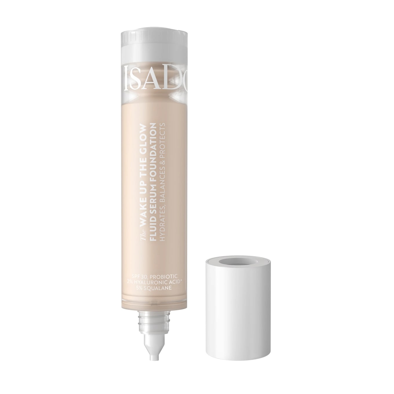 IsaDora Wake Up the Glow Fluid Serum Foundation SPF30 30 ml 1N IsaDora