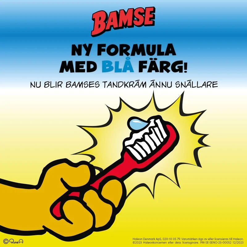 Sensodyne Bamse Tandkräm 0-6 år 75 ml Sensodyne, Bamse