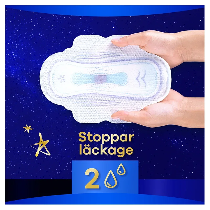 Always Ultra Secure Night Stl 4 Bindor Med Vingar� 16 st Always