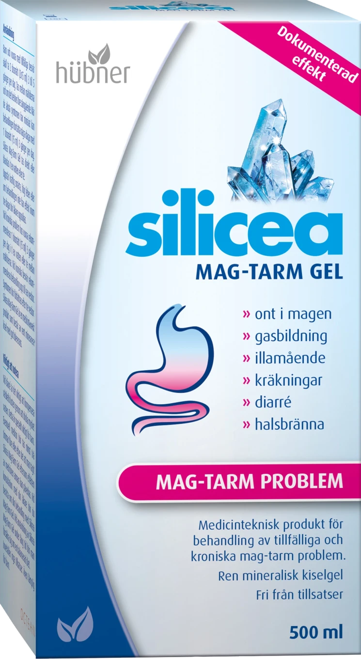 Silicea Mag-Tarm Gel 500 ml Silicea