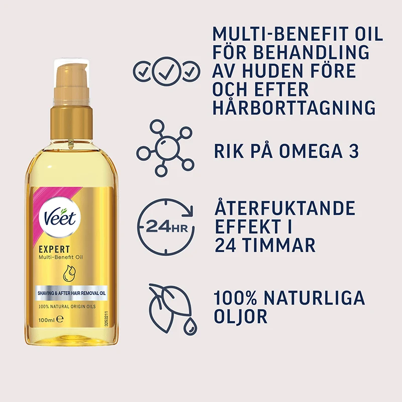 Veet Multi-Benefit Oil 100 ml Veet