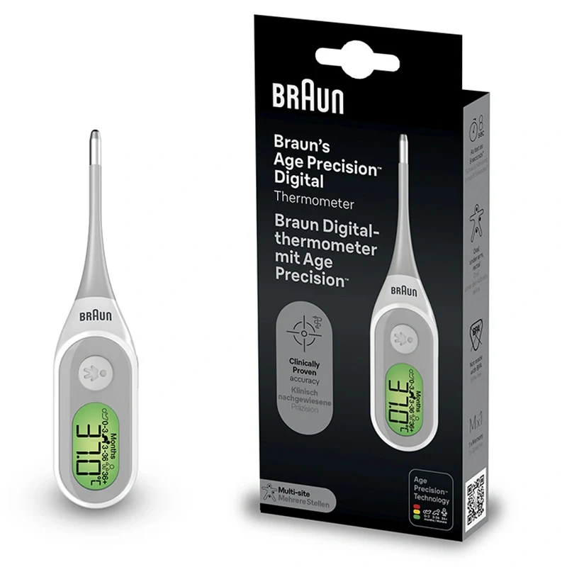 Braun Age Precision digital febertermometer PRT2000 Braun