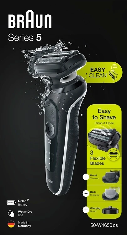 Braun Series 5 50-W4650cs Rakapparat Braun