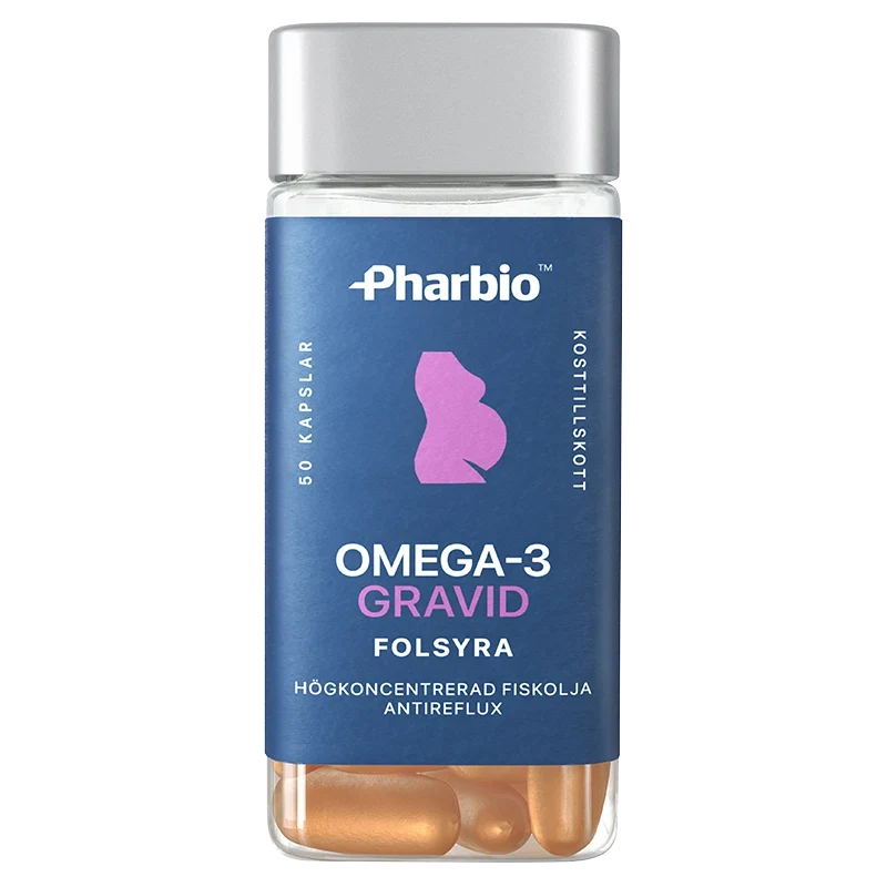 Pharbio Omega-3 Gravid 50st Pharbio