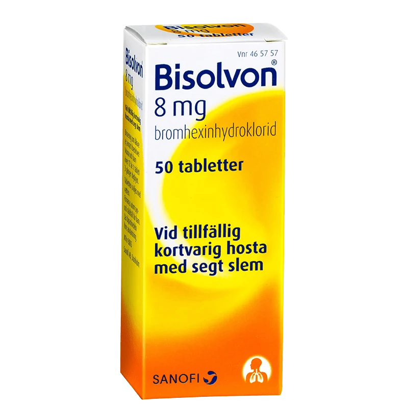 Bisolvon tablett 8 mg 50 st Bisolvon