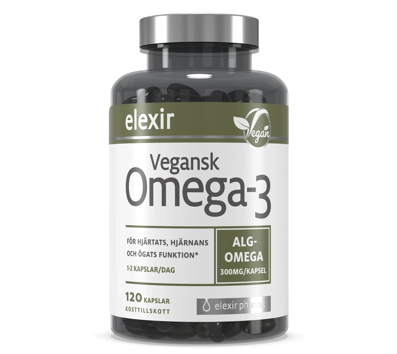 Elexir  Omega-3 120 kapslar Elexir Pharma