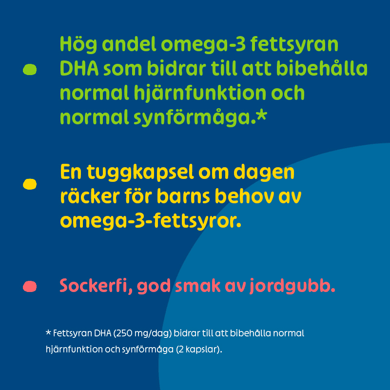 Pharbio Omega-3 Barn Kapsel 70st Pharbio