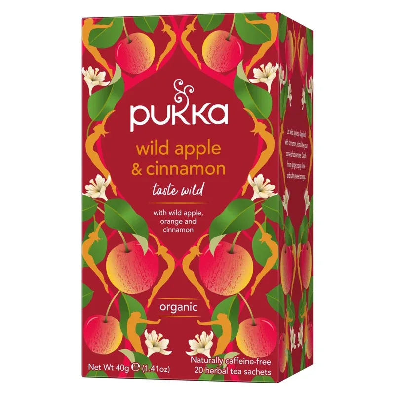 Pukka Fruktte Wild Apple & Cinnamon 20-pack Pukka