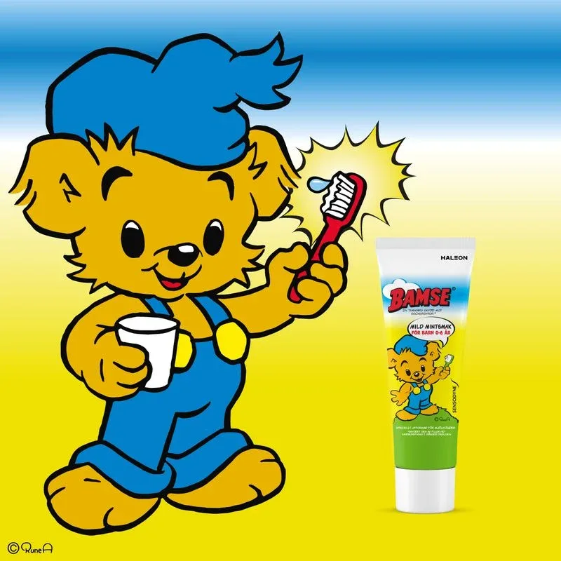 Sensodyne Bamse Tandkräm 0-6 år 75 ml Sensodyne, Bamse