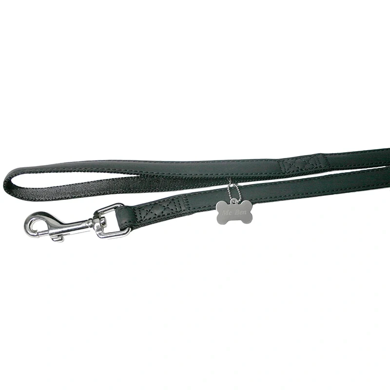 McBen Koppel Skinnimitation Svart 15 mm/180 cm McBen