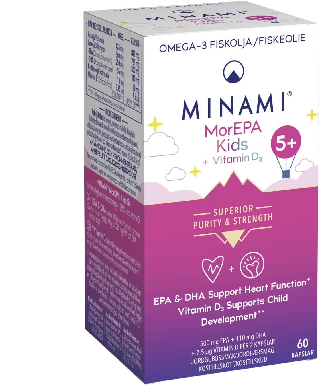 Minami MorEPA Kids Omega-3 85% 60 st MINAMI