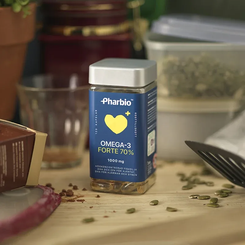 Pharbio Omega-3 Forte Kapsel 120st Pharbio