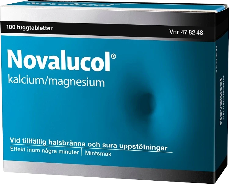 Novalucol tuggtablett 100 st Novalucol