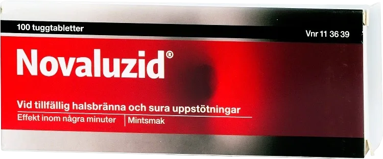 Novaluzid tuggtablett 100 st Novaluzid