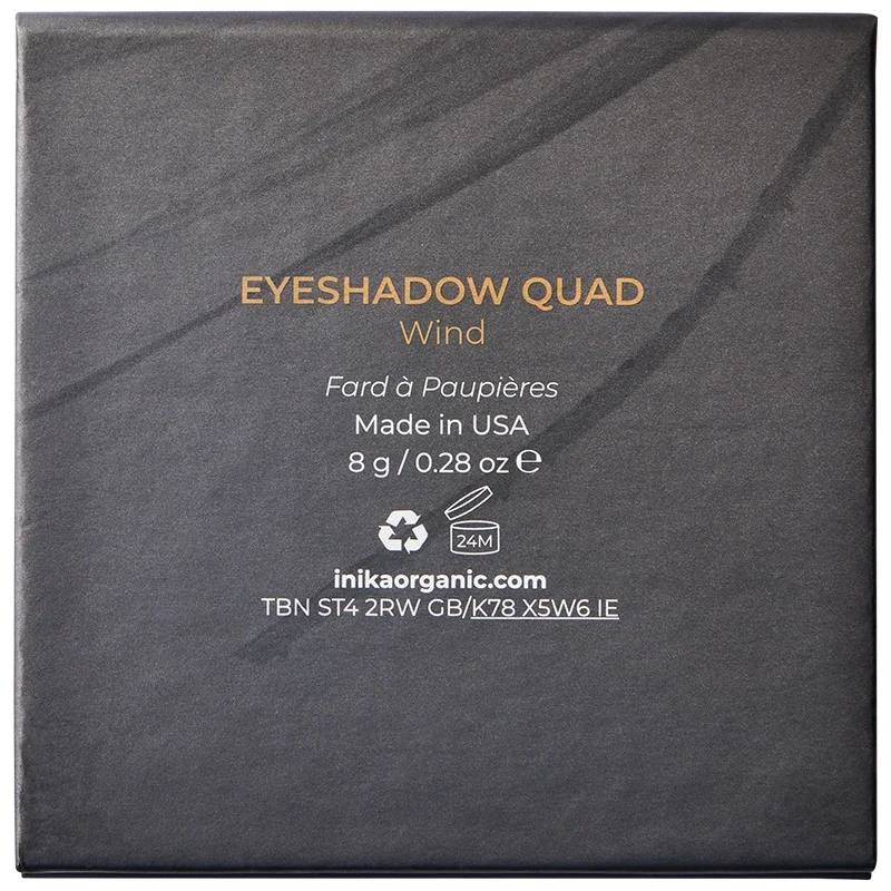 INIKA Eyeshadow Quad 8 g Wind Inika Organic