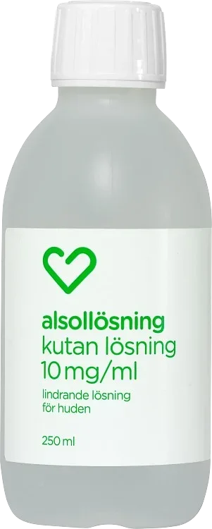 Hjärtats Alsollösning kutan lösning 10mg/ml 250 ml Hjärtats