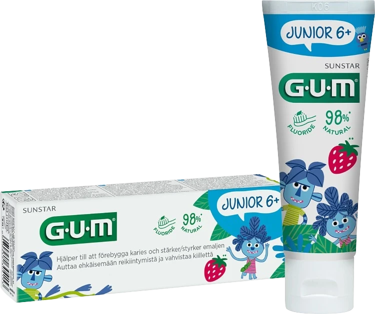 GUM Junior Tandkräm 50 ml Gum