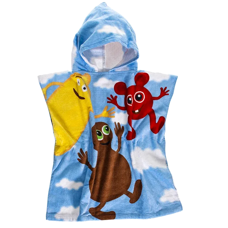 Teddykompaniet Babblarna Badponcho Himmel Teddykompaniet