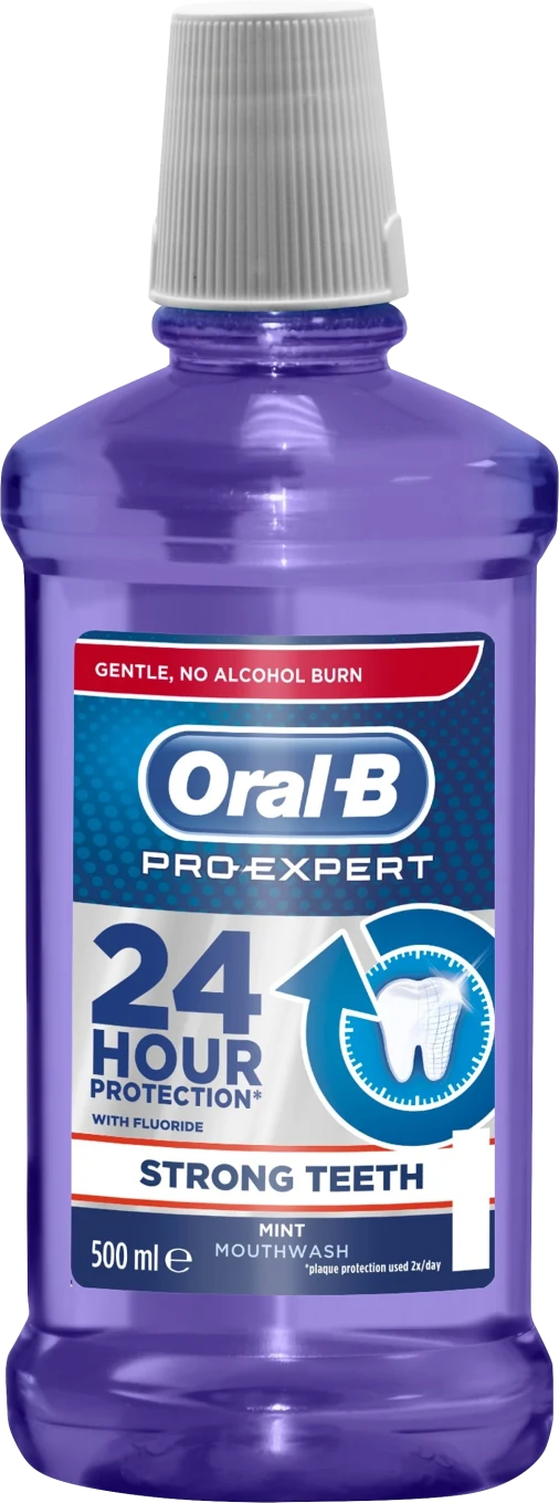 Oral-B Pro-Expert Strong Teeth Fluorskölj Mint 500 ml Oral-B