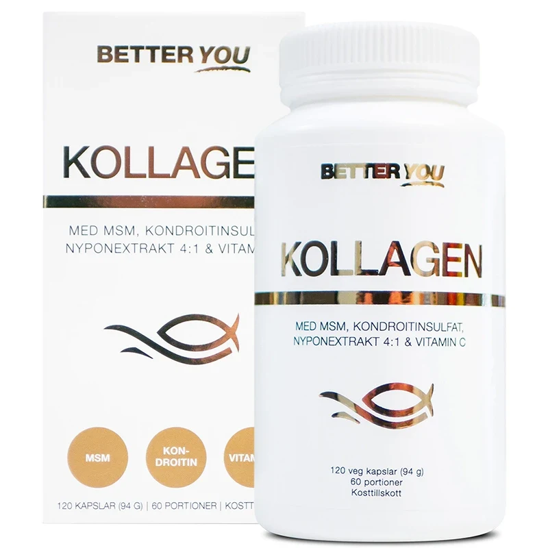 Better You Kollagen 120 kapslar Better You